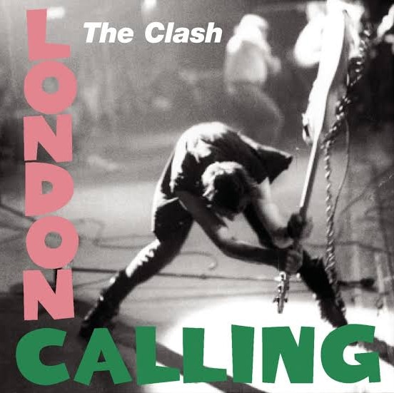 The cover of London Calling by the Clash.