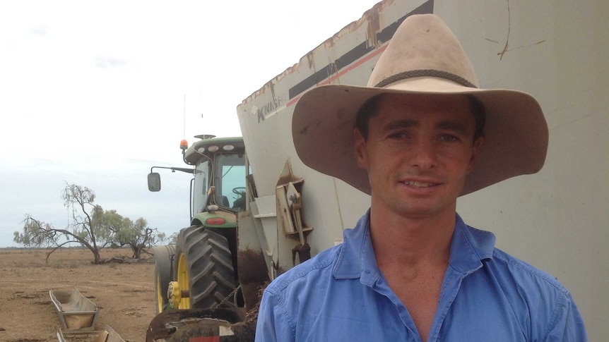 Charlie Buchanan, who owns a property near Walgett in NSW