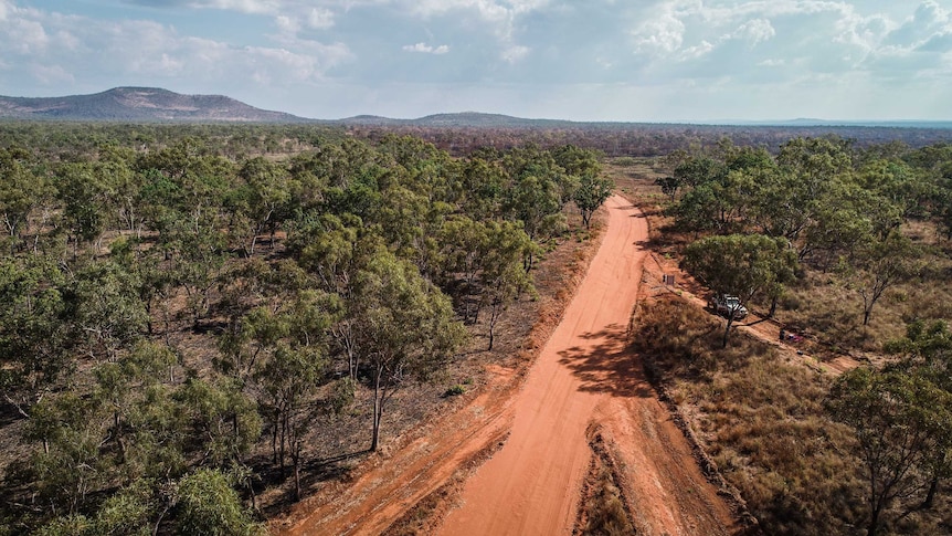 Ariel photo of Kalumburu Road.