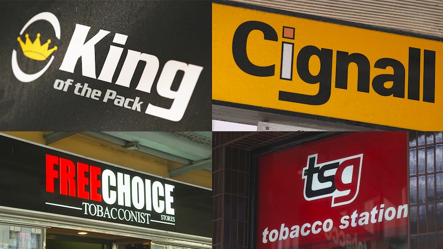 Tobacco shop signs
