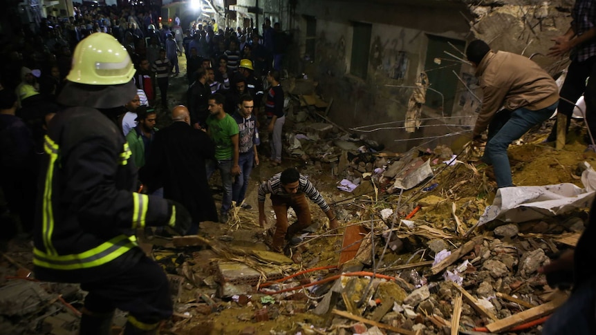 Cairo building collapse