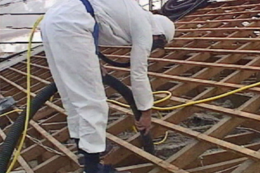 In the 1980s and 1990s the Federal Government spent $100 million removing loose-fill asbestos from houses.