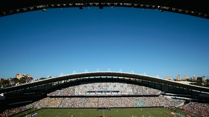 A general view of the Sydney Football Stadium
