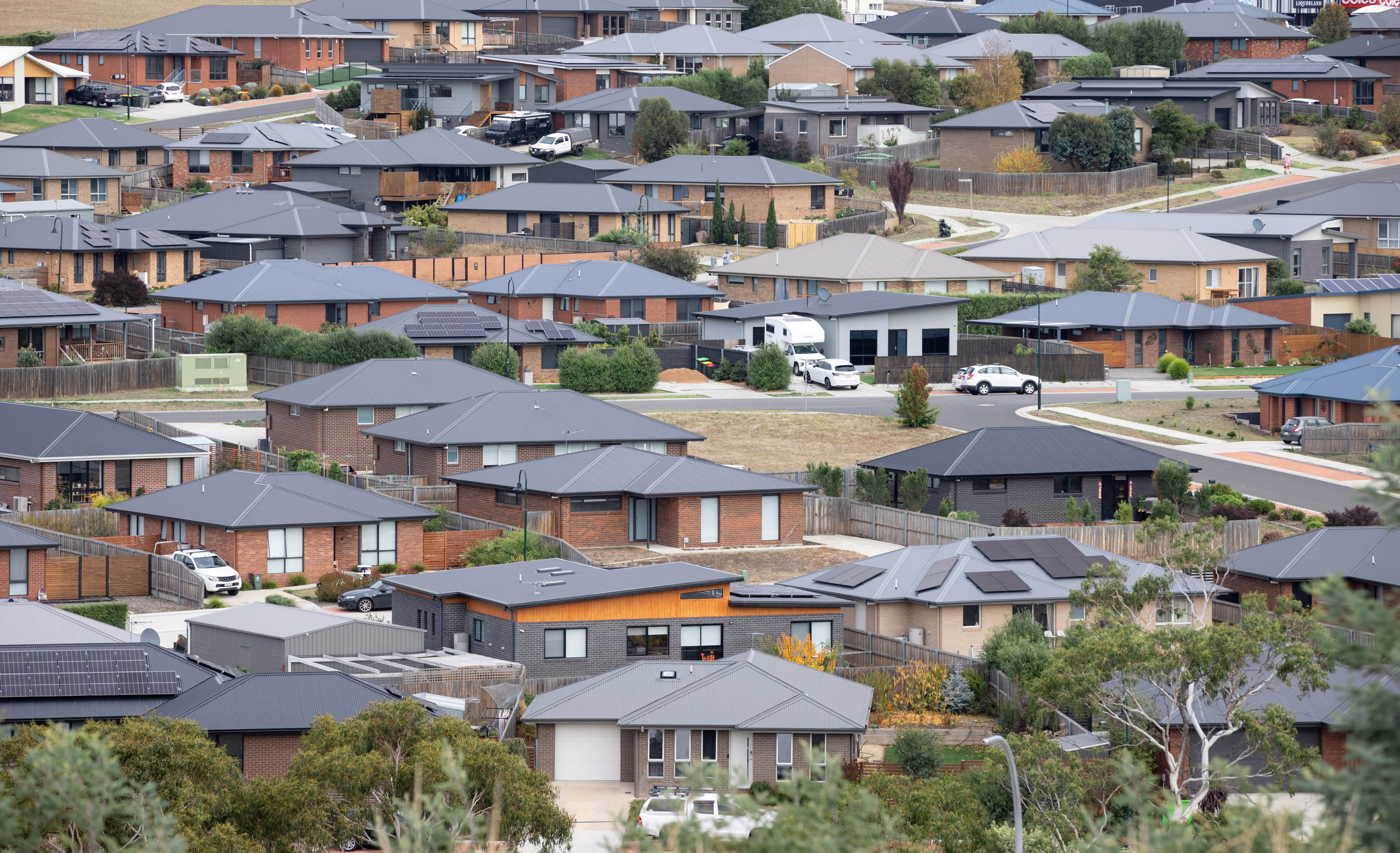 aerial image subdivision housing