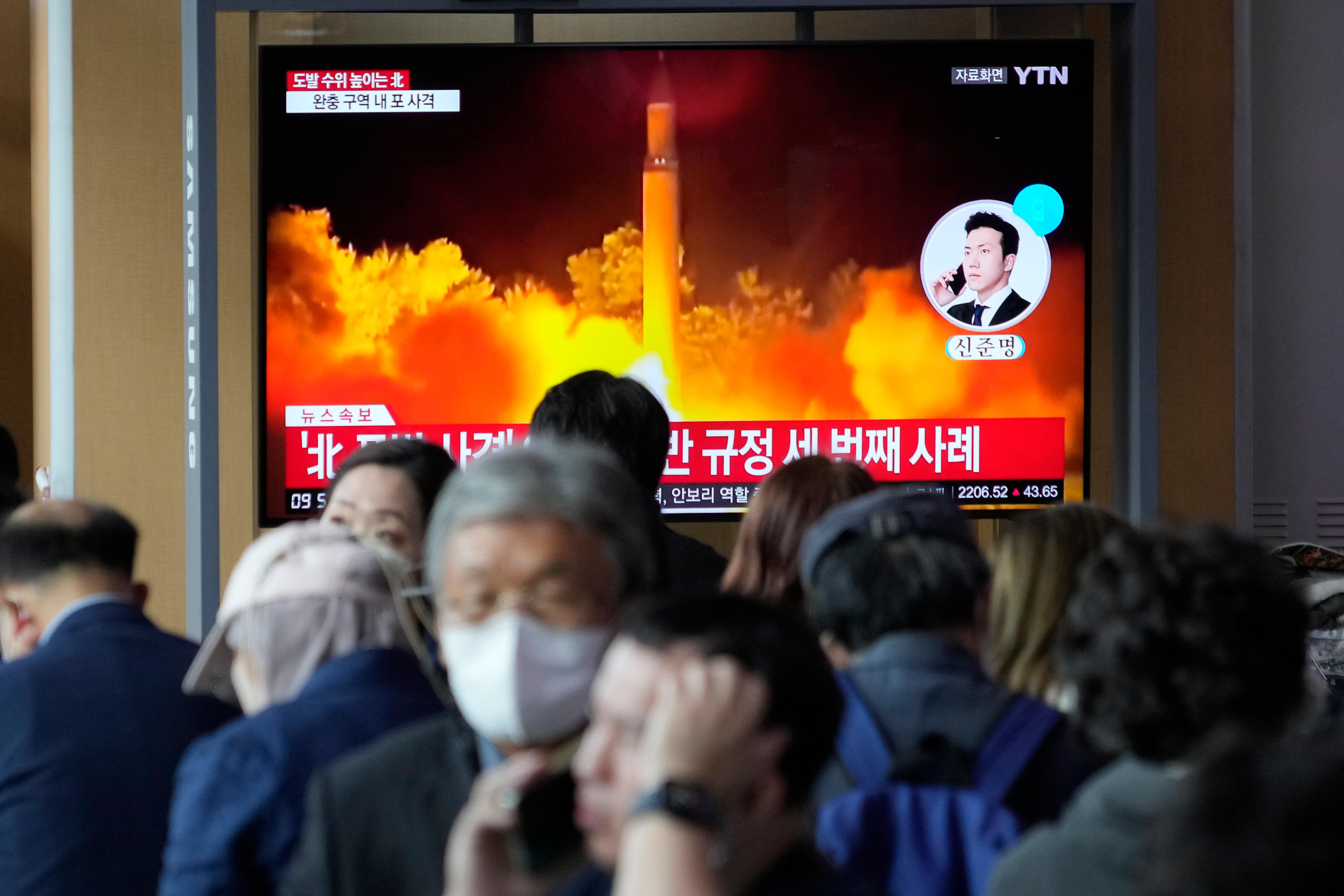 North Korea Fires Another Ballistic Missile And Flies Warplanes Near ...