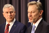 David Kalisch and Minister Michael McCormack