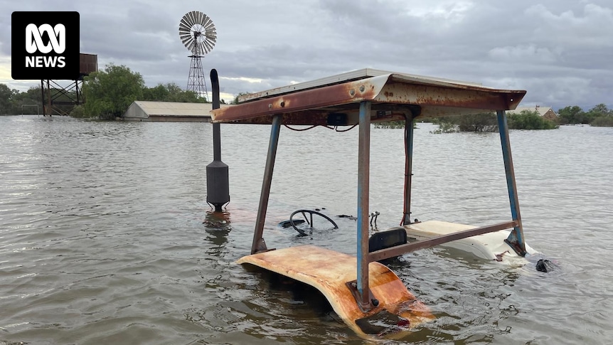 Les eaux de crue de Nullarbor reculent lentement après des pluies qui ont mis fin à la sécheresse et la récupération prendra des mois