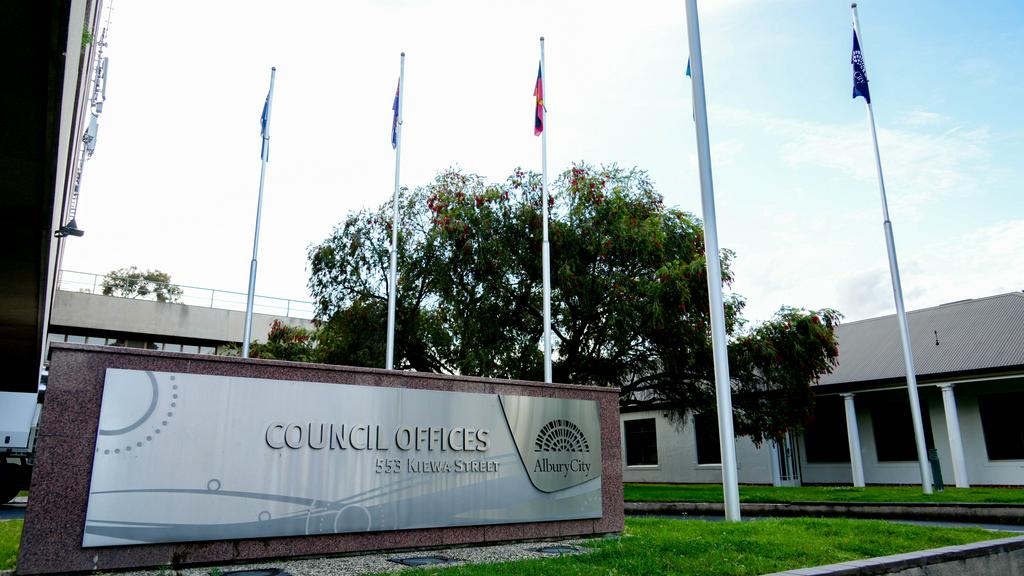 The exterior of a local government building in regional Australia