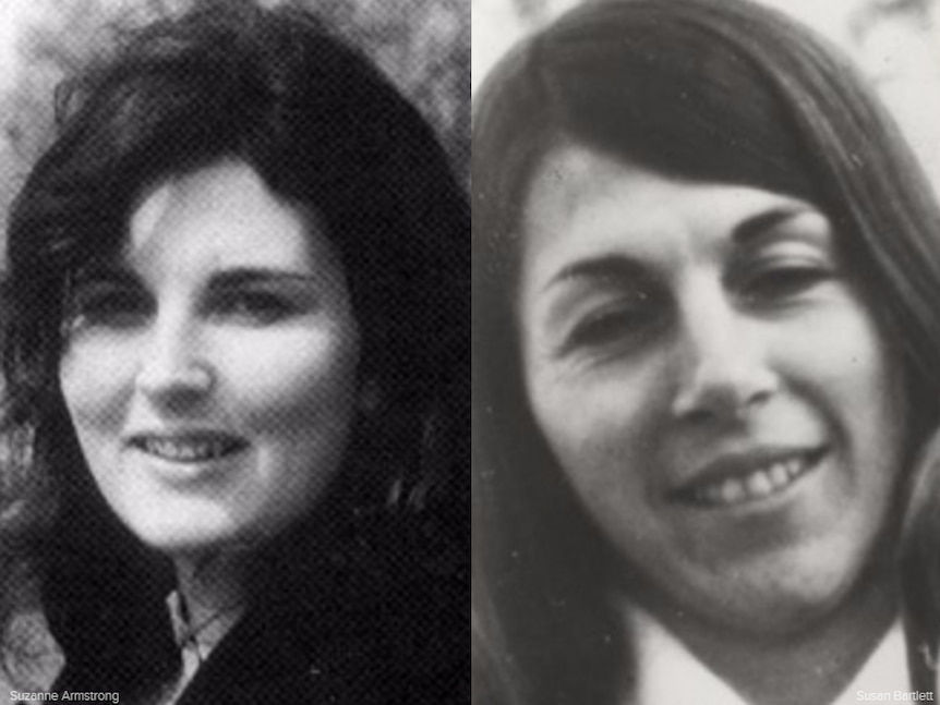 Suzanne Armstrong and Susan Bartlett were housemates in Collingwood in 1977.