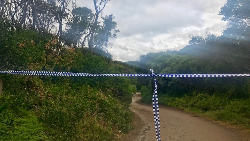 Search area at Sorrento