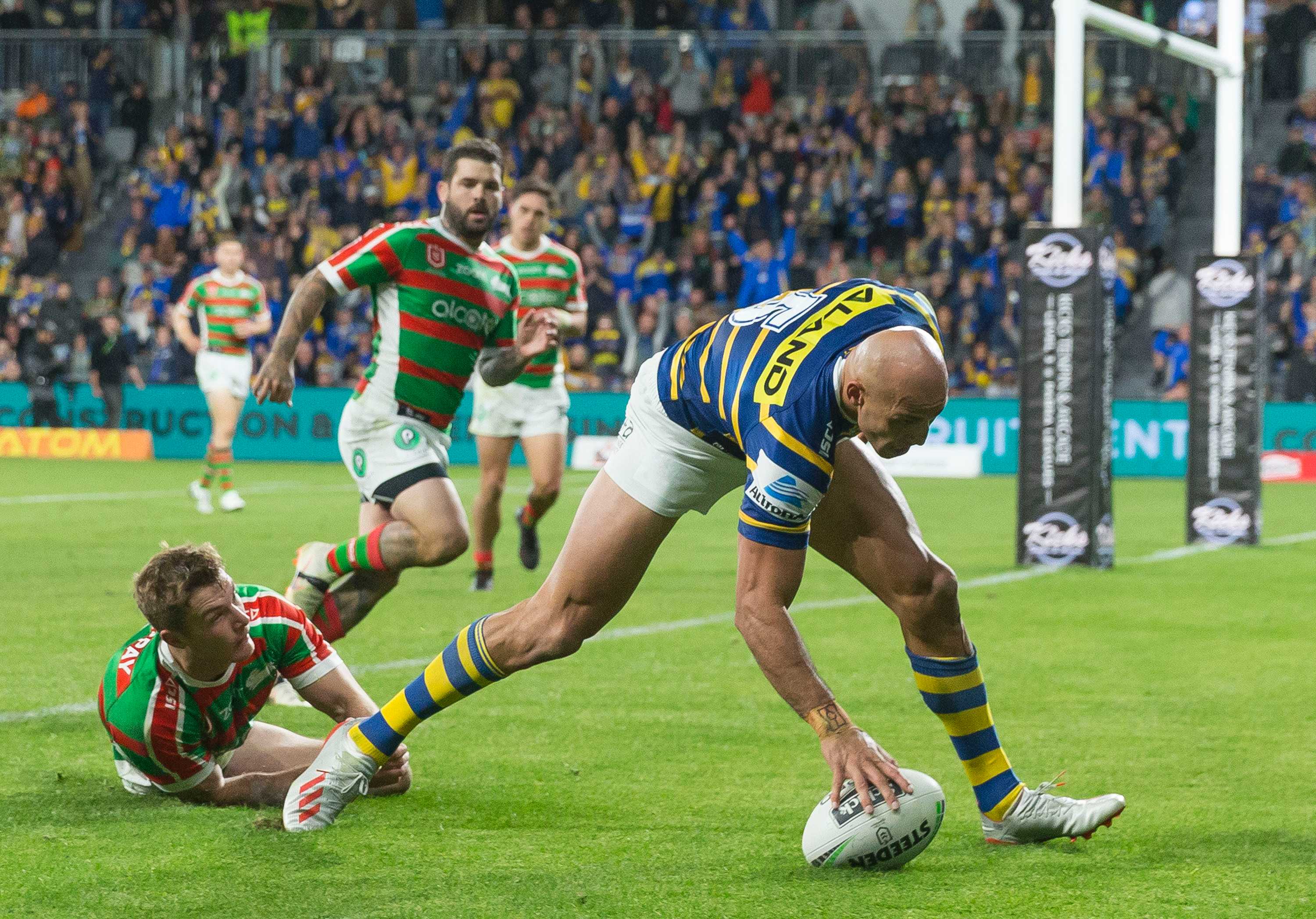 Parramatta Eels beat South Sydney Rabbitohs 26-14 in NRL round 12 - ABC ...