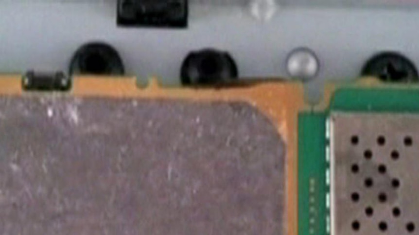 Alleged bomb inside a toner cartridge