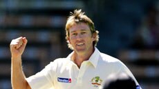 The destroyer... McGrath took seven wickets in the first Test. (File photo)