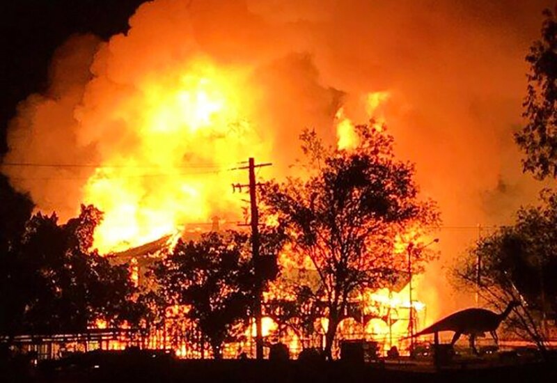 Fire Destroys Grand Hotel In Hughenden Marking End Of An Era For Outback Queensland Town Abc News