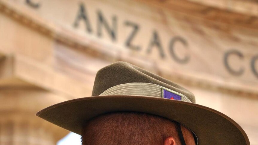 A Newcastle RSL official wants traders to show more respect for ANZAC Day commemorations.