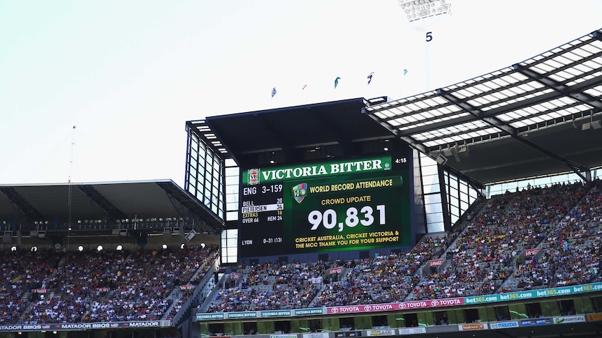 Boxing Day Test breaks attendance record