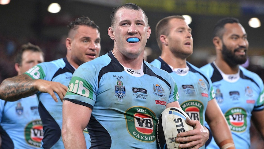 Paul Gallen and the Blues revel in game one win