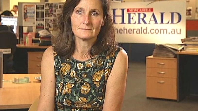 Newcastle Herald senior journalist, Joanne McCarthy.