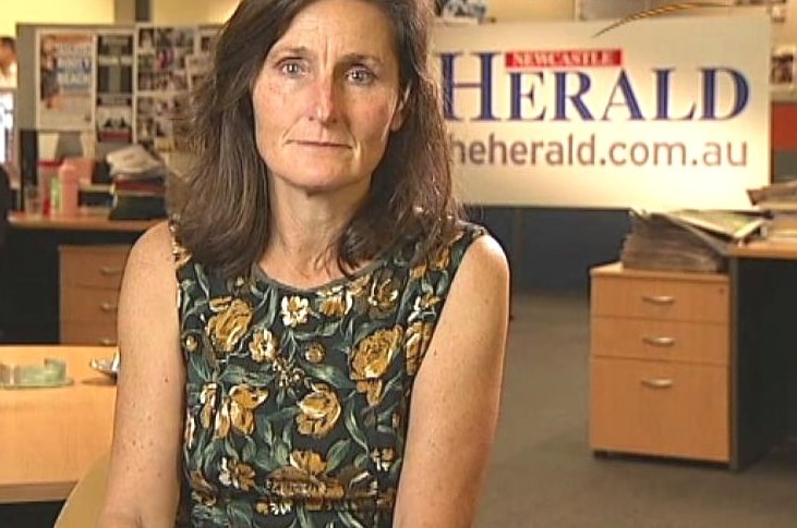 Newcastle Herald senior journalist, Joanne McCarthy.