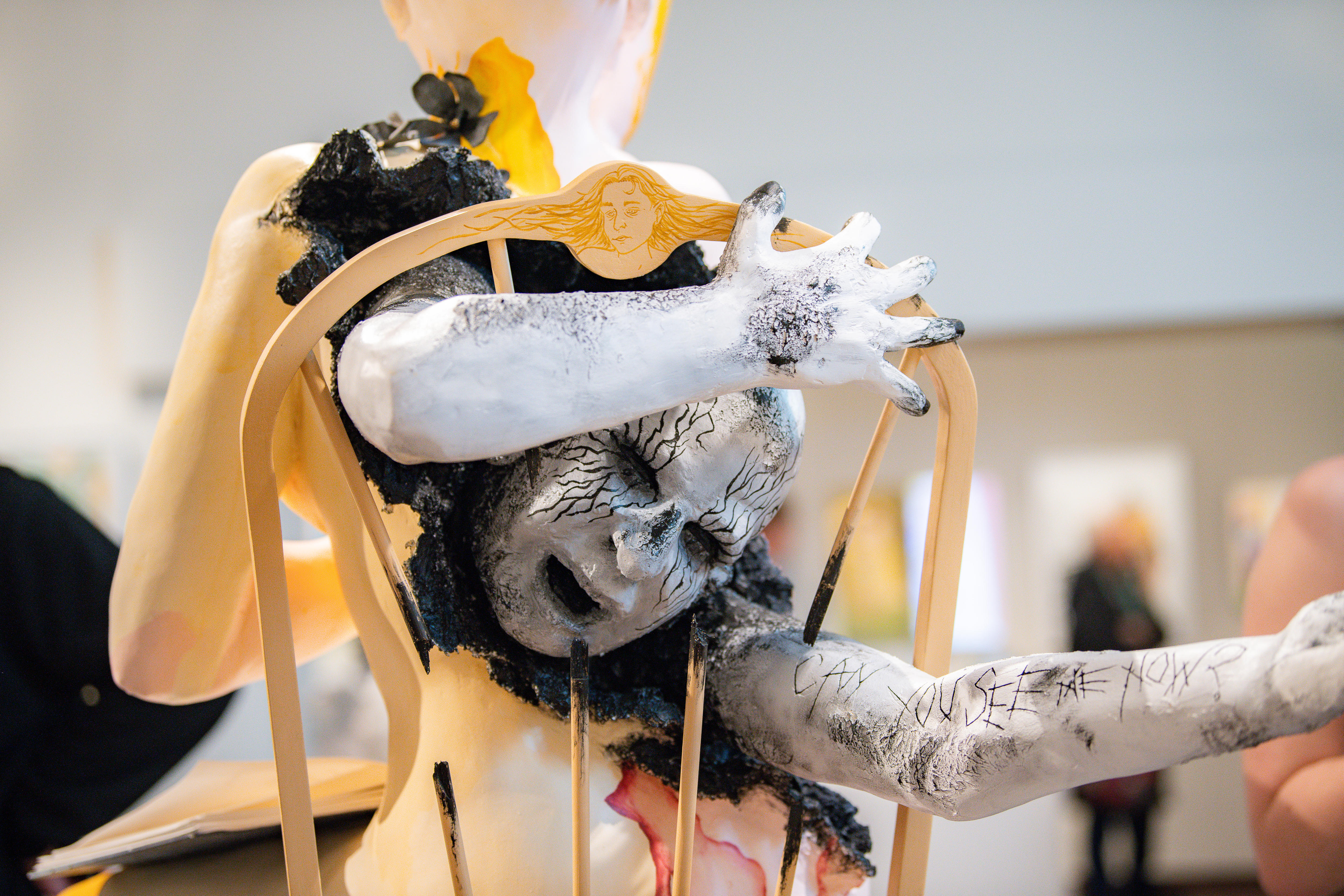 High school students explore AI, humanity in exhibition