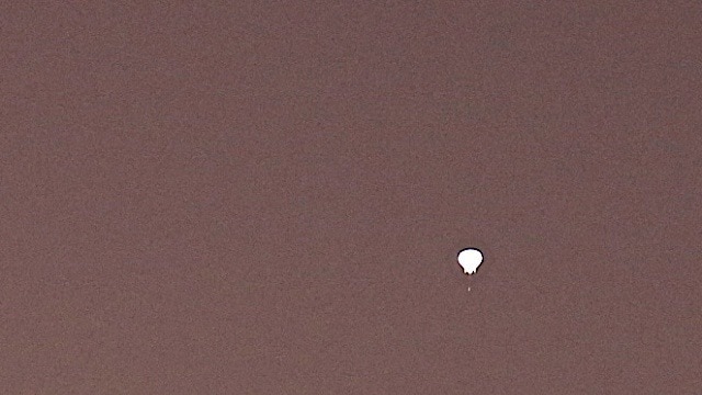 Research balloon spotted in outback Queensland