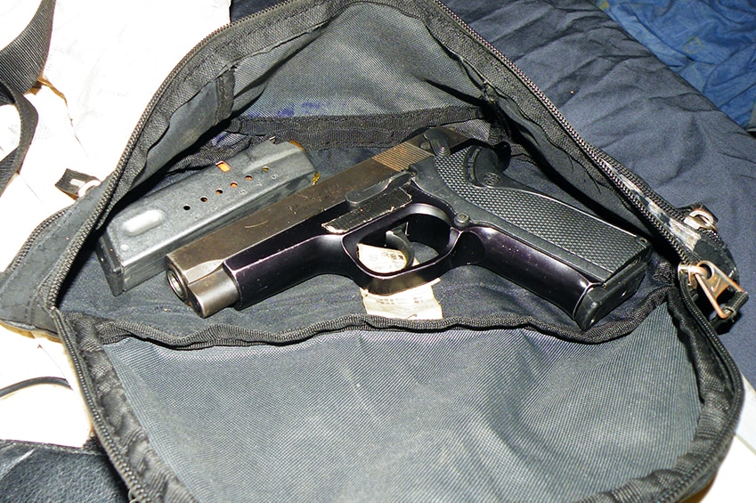 Handgun recovered by NT police