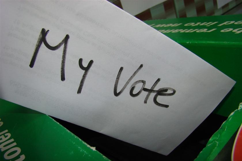 My vote (Jennifer Ingall: ABC Local radio)