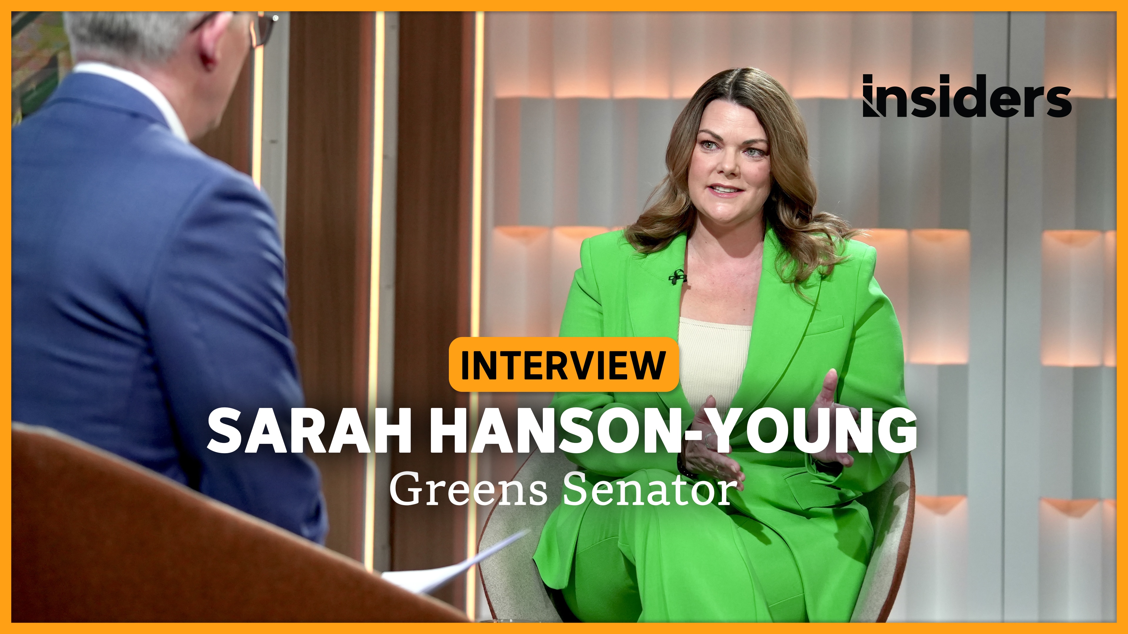 Interview with Greens Senator Sarah Hanson-Young