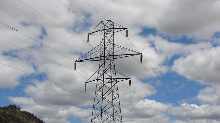 Powerlines in Tasmania
