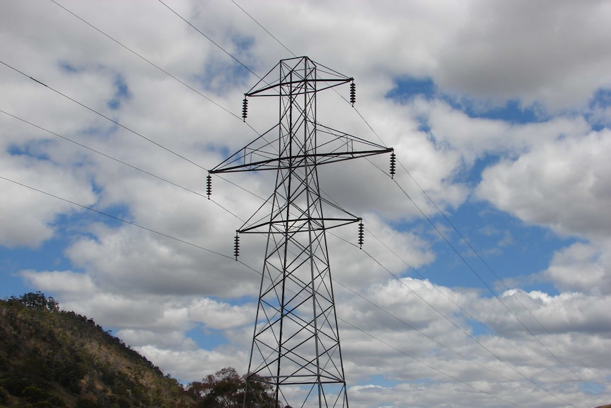 Powerlines in Tasmania