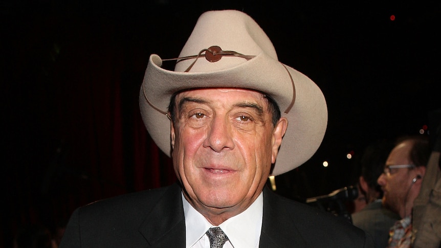 Molly Meldrum on the red carpet