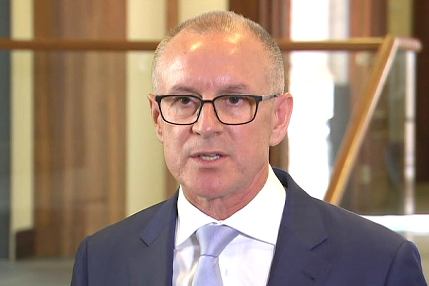 SA Premier Jay Weatherill speaks to the media.