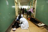 Paramedics attend to injured Ugandans
