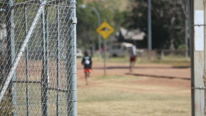 Children playing in Looma, Kimberley.