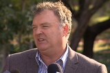 One Nation WA candidate Rodney Culleton at a press conference.