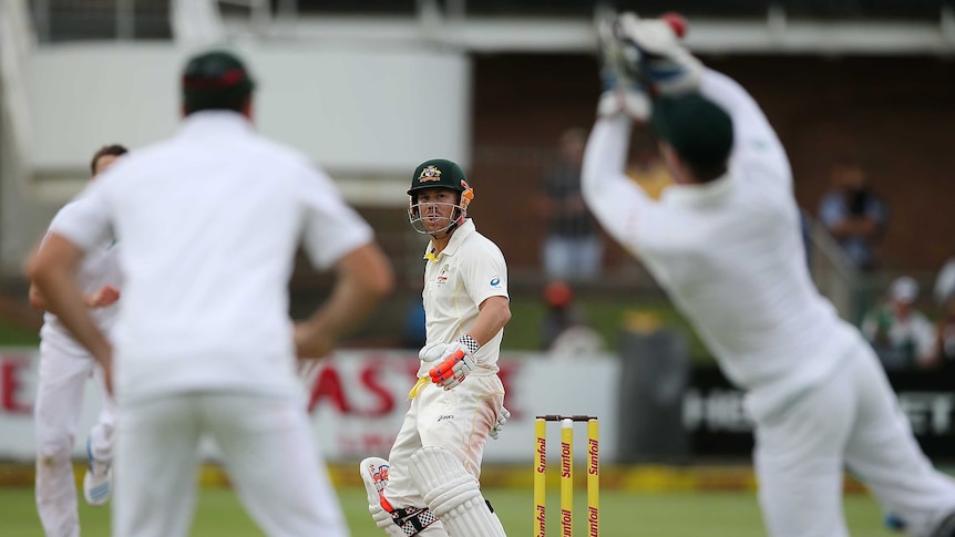 Warner is dropped by De Villiers