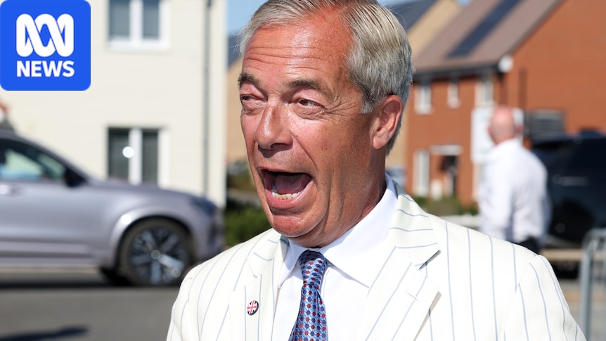 Voting closes in Nigel Farage's by-election battle with Count Binface - ABC News