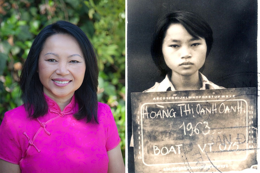 Author and former refugee Carina Hoang.