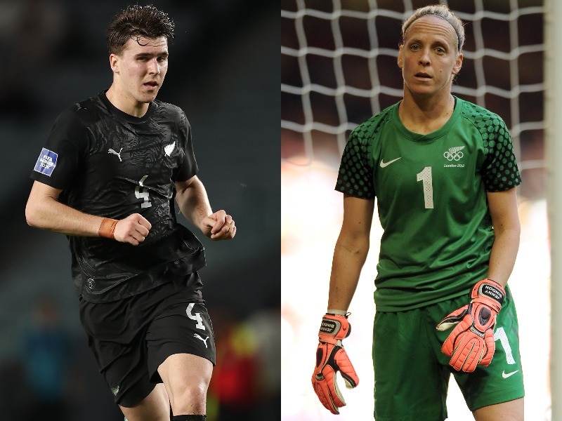 New Zealanders become first World Cup mother-son duo