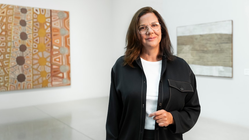 Arrente and Kalkadoon woman Hetti Perkins, curator of the National Indigenous Art Triennial: Ceremony and senior curator-at-large at the National Gallery of Australia