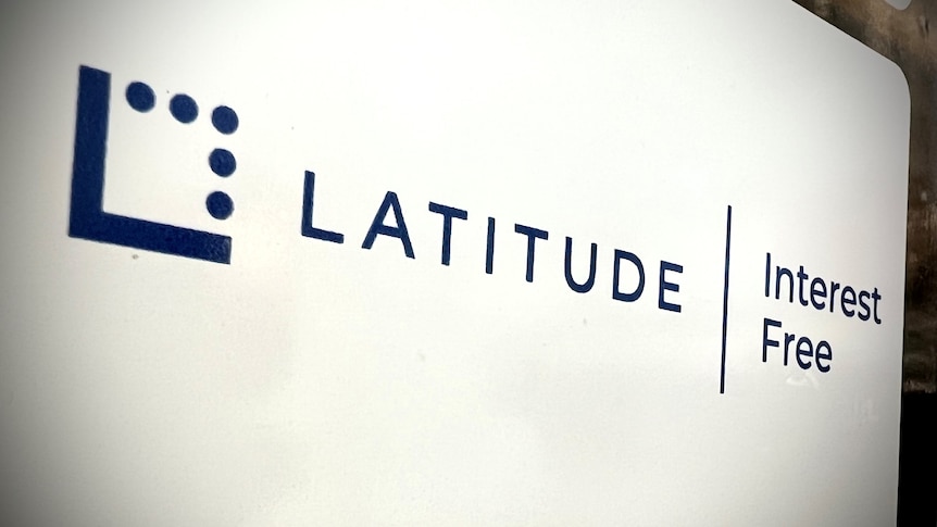 A Latitude Financial logo advertising interest free credit.