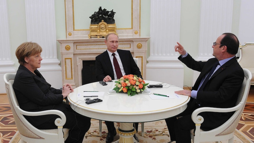 Ukraine crisis meeting in Moscow