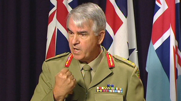 General Gillespie has been honoured for more than four decades of service to the defence force.