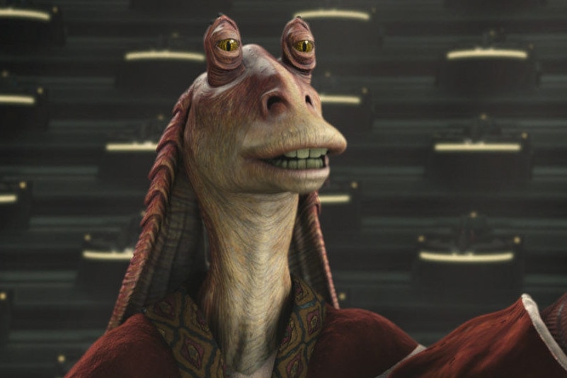 Star Wars character Jar Jar Binks.