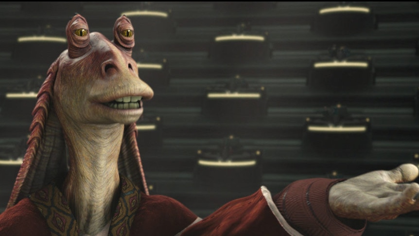 Star Wars character Jar Jar Binks.