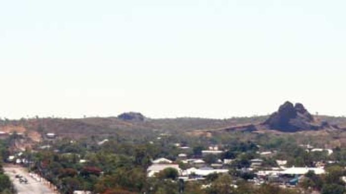 Town of Cloncurry, east of Mount Isa in north-west Queensland.