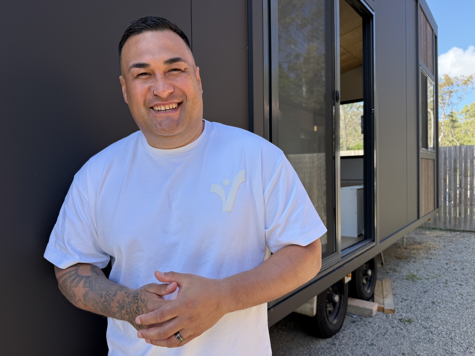 Gold Coast charity helping at-risk youth build tiny homes