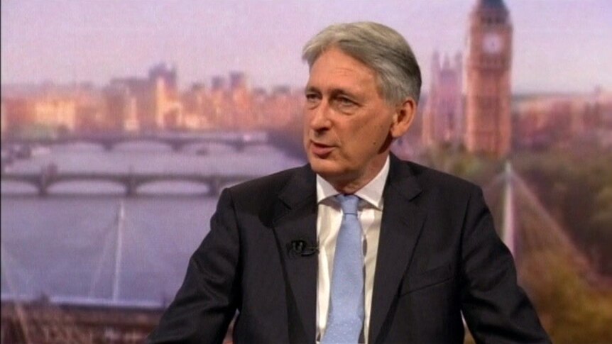 Britain's Finance Minister Philip Hammond to resign if Boris Johnson becomes Prime Minister