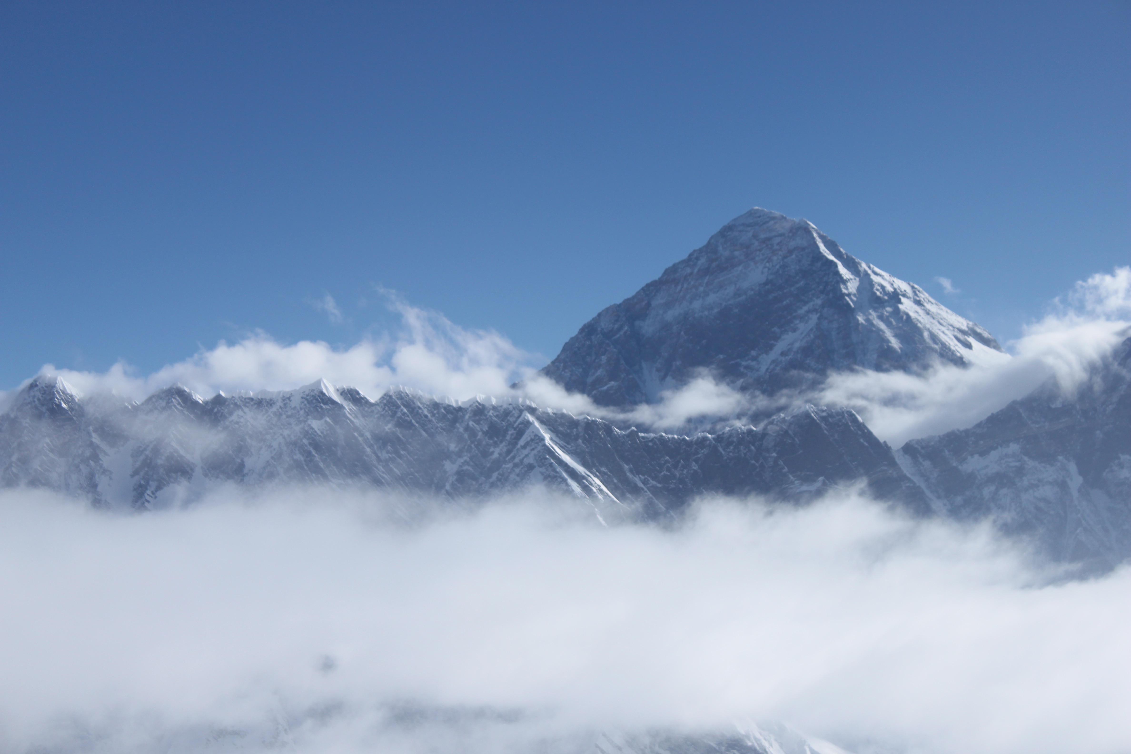 The first climbers to take on Mount Everest