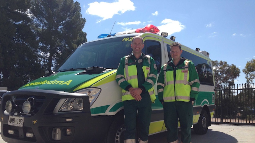 Country SA ambulance officers